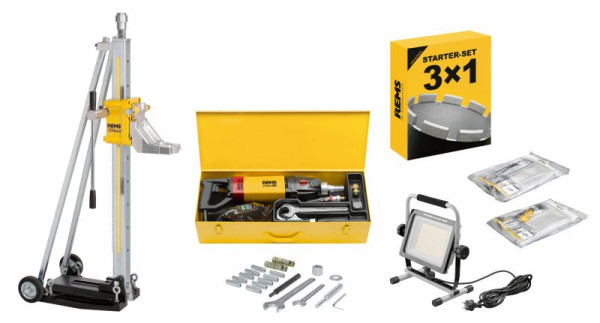 REMS Picus SR Set Titan 62+82+132 + 2x Staubschutztür + Worklight, 183X04 R220