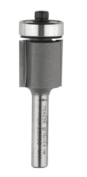 HiKOKI 6 mm Bündigfräser mit Kugellager 16x67, 754036