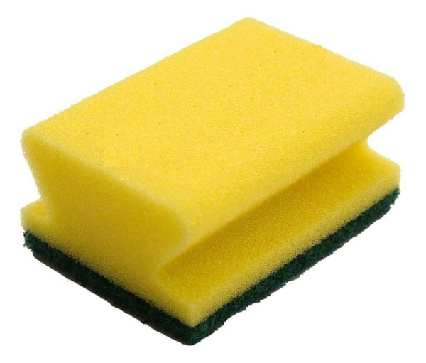 TASKI Schwamm - gelb/grün, 9,5 x 6 cm, 7515483, 7615400075751