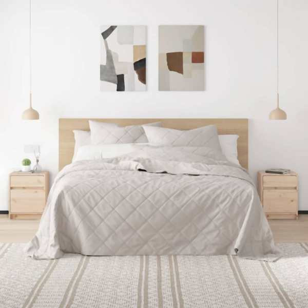 vidaXL Nachtschränke 2 Stück 40x31x50 cm Massivholz Kiefer, 808124