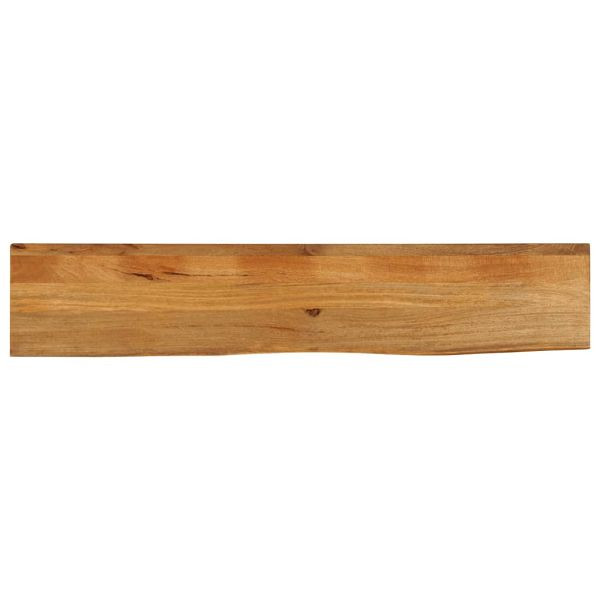 vidaXL Tischplatte mit Baumkante 180x30x3,8 cm Massivholz Mango, 370581