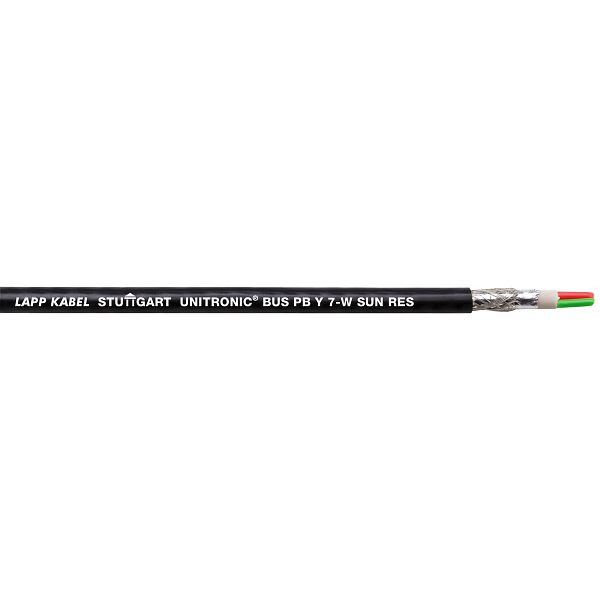 LAPP Busleitung UNITRONIC® BUS PB Y 7-W FC, schwarz, VE: 500 Meter, 2170310/500