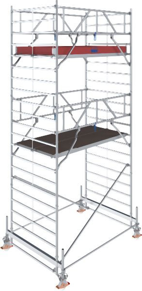 Krause Stabilo Fahrgerüst S500 Feldlänge: 2,50m, Arbeitshöhe: 6,50m, 784032