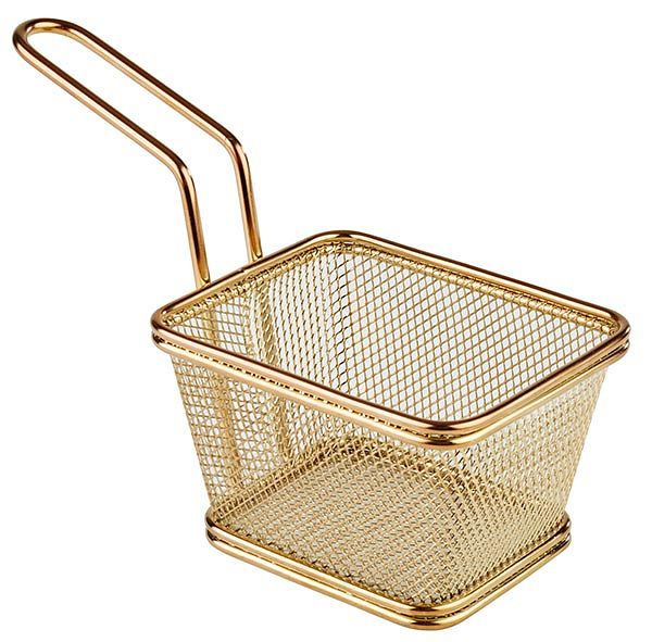 Griff 9 cm 10 x 8,5 cm Höhe 6,5 cm APS 4er Set Snack-Holder Servier-Frittierkorb aus Edelstahl Griff 9 cm 10 x 8,5 cm Höhe 6,5 cm APS 4er Set Snack-Holder Servier-Frittierkorb aus Edelstahl