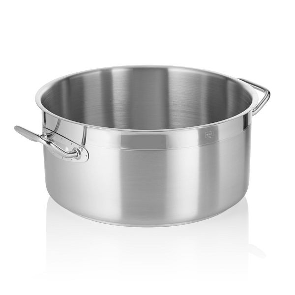WAS Bratentopf Cookware 21, 34 cm Durchmesser, flache Ausführung, 2109400