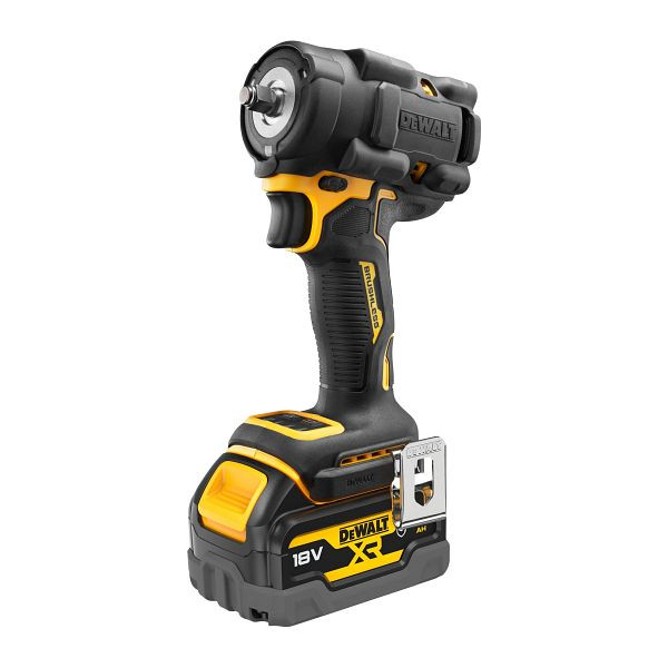 DeWalt 18V XR Akku-Schlagschrauber 3/8" (bürstenlos), max. 406 Nm, inkl. 2x G-Akku (18 Volt / 5 Ah), DCF923P2G-QW