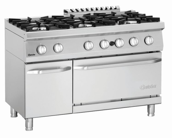 Bartscher Gasherd 70060 GB21, Material: CNS 18/10, 2851261, 4015613771472