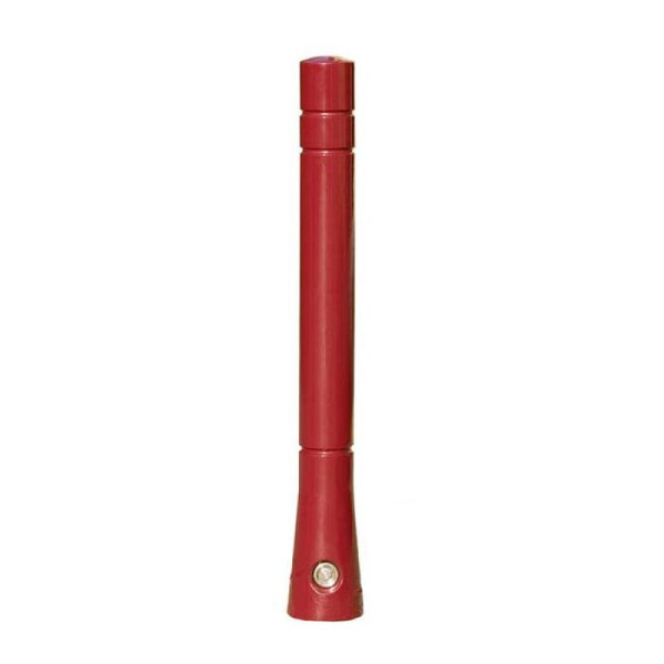 Stein HGS Stilpoller -Naxos- mit 3p-Technologie, (Sechskantverschluss), RAL 9016 verkehrsweiß, Stilpoller mit drei eingegossenen, Rillen und konisch zulaufendem Fuß, 24825-09