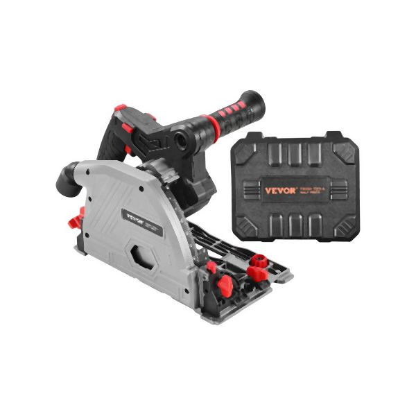 VEVOR Akku-Tauchsäge 139,5mm Handkreissäge Tauchkreissäge 5500U/min nur Werkzeug, ZLGDJWDC55INR58KWV9