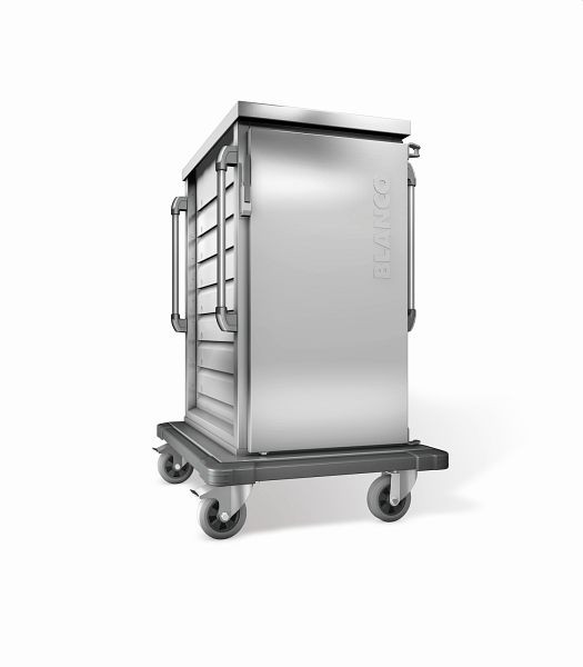 B.PRO TTW 16-115 EEU Tablett-Transportwagen, einwandig, 1 Flügeltür / 1 Schrankraum, 575561