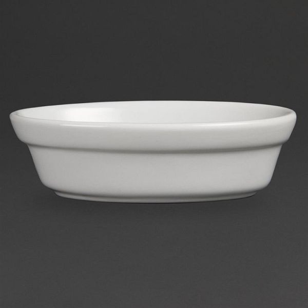 Olympia Whiteware ovale Auflaufformen 14,5cm, VE: 6 Stück, DK806