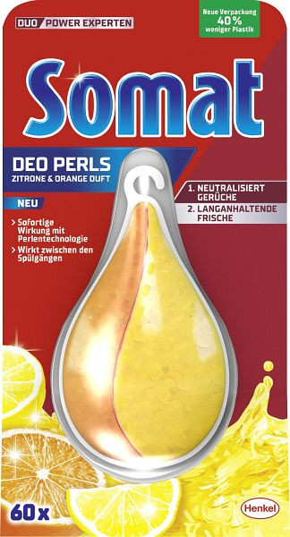 Somat Spülmaschinen-Deo Perls Zitrone&Orange, 504549, 4015000670609