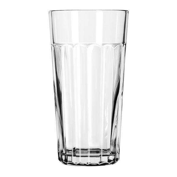 APS LIBBEY Trinkglas "PANELED TUMBLERS", 592 ml, VE: 24 Stück, 70662