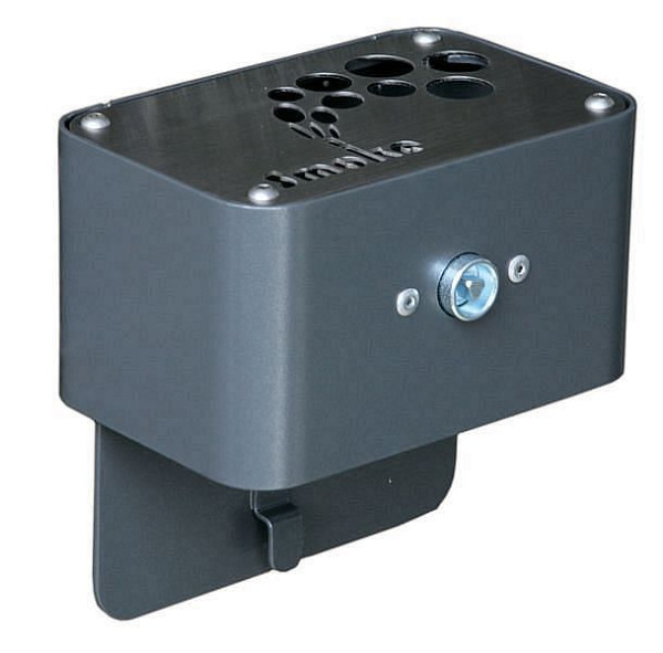 Renner Rechteck-Ascher ca. 2 L "Modell Smoke", zur Wand- und Pfostenmontage, feuerverzinkt und pulverbeschichtet, anthrazit-eisenglimmer, 7068-10PB DB703