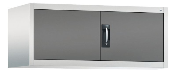 C+P Aufsatzschrank Acurado, H500xB1200xT600mm, Farbe: Lichtgrau / Vulkangrau, Muldengriff, 9494-000 S10018