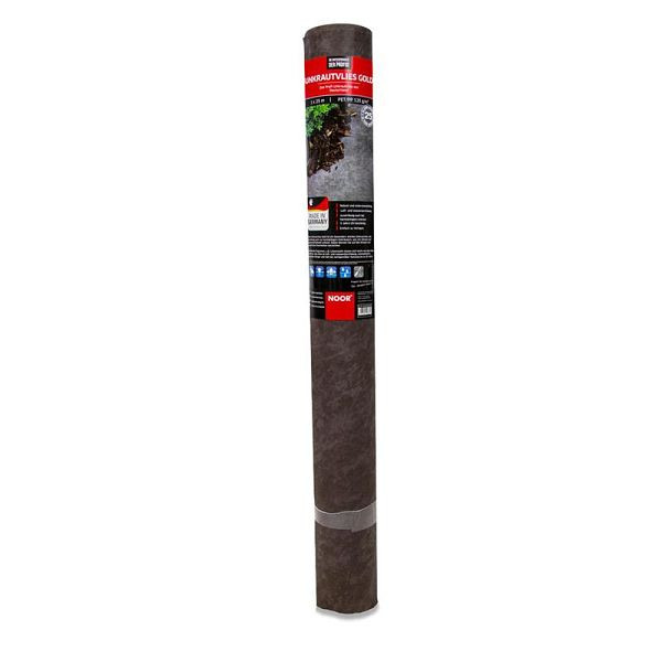 NOOR Unkrautvlies GOLD PES/PP 125 g/m², Größe 2 x 50m, 0101GOLD2050