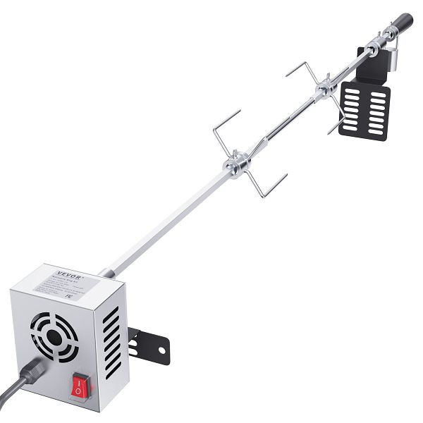 VEVOR Spanferkelgrill Lammgrill 100,6 cm, 12 kg Edelstahl Drehspieß Spießbratengrill 9 W, Lammgrill BBQ Grill Grillwagen Barbecue, DGKCD32379W26XF9CV2
