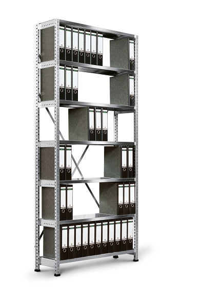 Scholz ARCHIVREGAL Grundfeld 2280x1250x300 mm 7 Böden, 435123