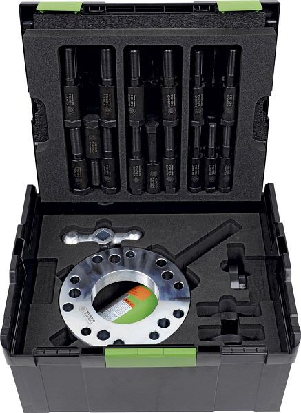 KUKKO Hydraulisches Radnabenabziehwerkzeug für Niederflurbusse, Maximal zulässige Belastung: 30 t, Y-60-100