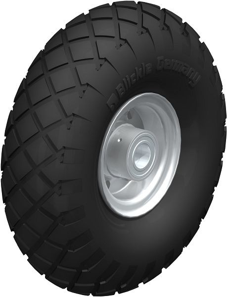 Blickle P 302/25-75K Rad, Luftreifen, Schwarz, 254805