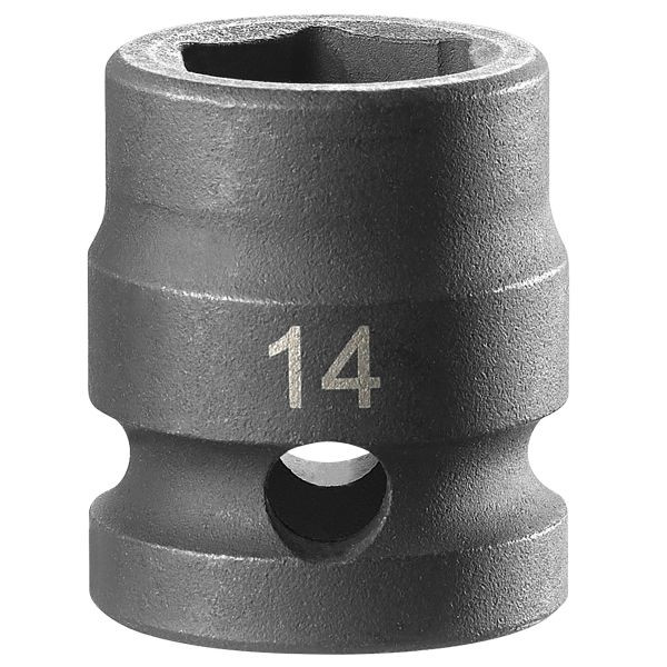 Facom Metrischer 6-Punkt Stubby Impact Steckschlüssel 14mm, NSS.14A