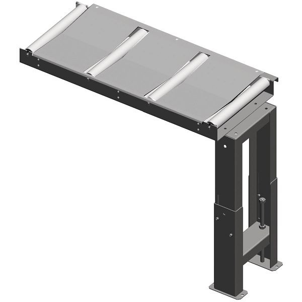 Metallkraft Rollenbahn 1000 x 390 mm, 350 kg/m, 3649173