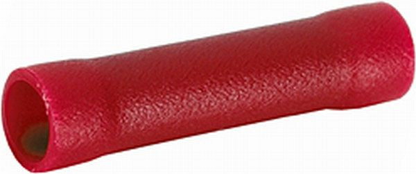 HELLA Leitungsverbinder, rot, von: 0.5mm², bis: 1.0mm², Stoßverbinder, 8KW 044 280-004