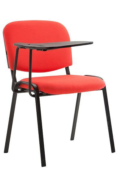 CLP Stuhl Ken mit Klapptisch Stoff, rot, 191897305