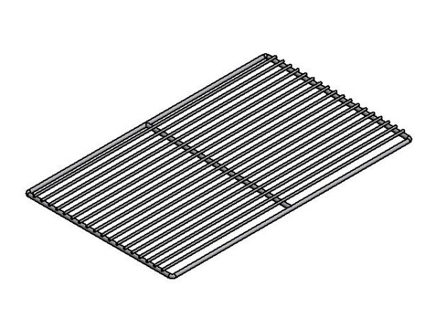NordCap Tragrost, für GN 1/1, grau rilsaniert, B x T in mm: 325 x 530, 46746502003