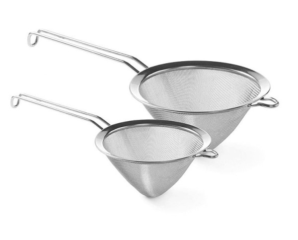 Hendi Spitzsieb, feinmaschig, ØxH: 160x355 mm, Drahtgriff, 647516