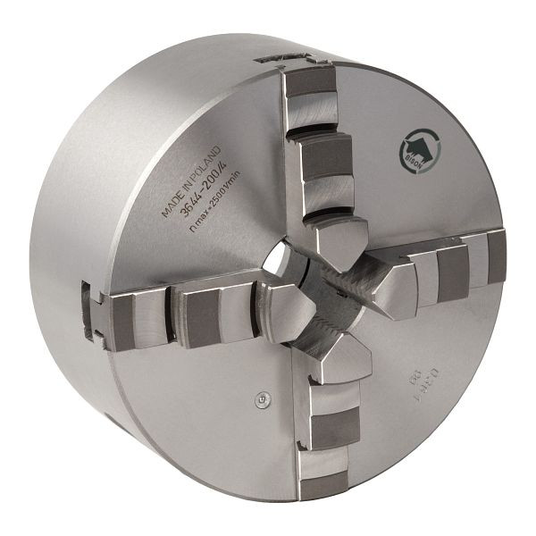 Optimum Vierbacken-Drehfutter Guss Ø 125 mm DIN 6350 A2-3 BISON, 3450234