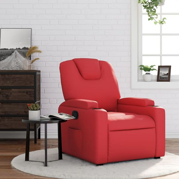 vidaXL Relaxsessel Rot Kunstleder, 372394, 8721012200401
