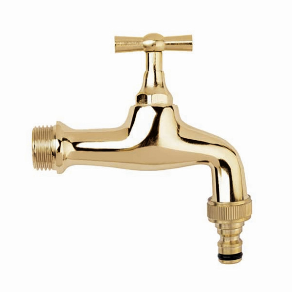 Aquajet Wasserhahn Messing Wasserhahn 1/2“ Messing, VE: 5 Stück, 73995MB