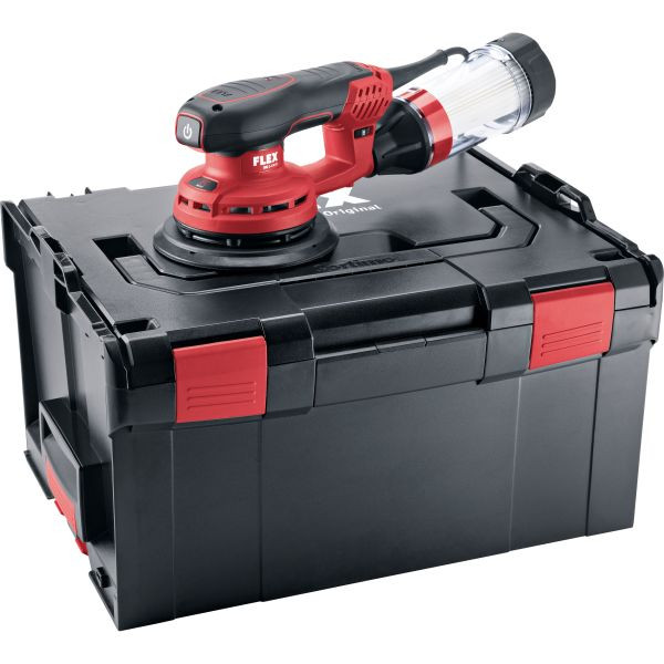 FLEX Leistungsstarker Exzenterschleifer mit Drehzahlregelung, 150 mm ORE 3-150 EC Set, 486809