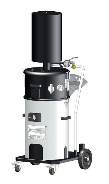 Debus Druckluftsauger DDS-207-REC-H, mit 88 mm-Saugstutzen, GHW102075311101
