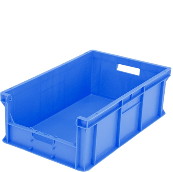 BITO Eurostapelbehälter BN /BN6424 600x400x215 blau, Entnahmeöffnung stirnseitig, C0850-0021