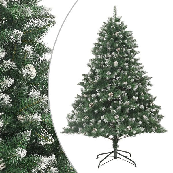vidaXL Künstlicher Weihnachtsbaum mit Ständer 180 cm PVC, 345161