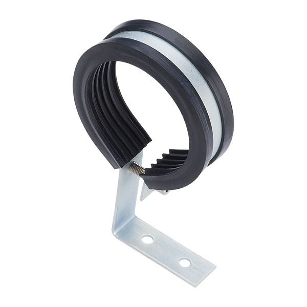 ELSPRO Montageschelle für Rohr Ø 60 mm mit Befestigungswinkel 60 mm, SEF0023