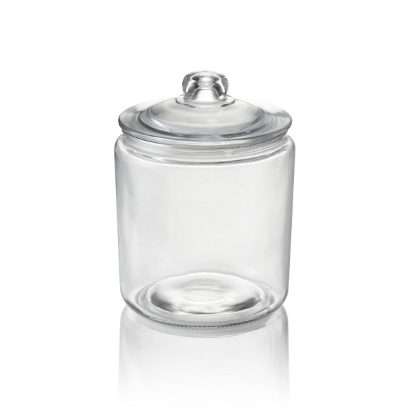 WAS Vorratsglas, 4 L, Ø 19 cm, Höhe 25 cm, Glas, Polyethylen, 1784004
