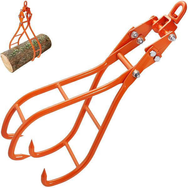 VEVOR Holzkrallenhaken 28 Zoll 4-Klauen-Holzgreifer für Holzfällerzangen 2205 lbs, YMQZQ28YC4ZK7BDLEV0