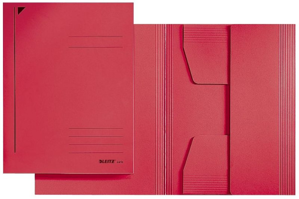LEITZ 3924 Jurismappe, A4, Pendarec-Karton 430g, rot, 3924-00-25