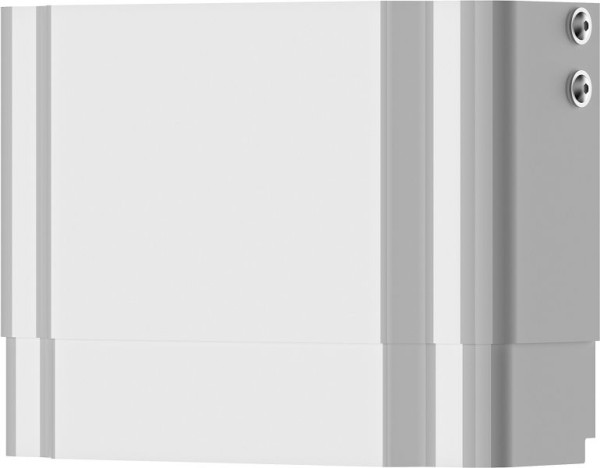 KWC Gehäuseverlängerung, F5, Edelstahl, alpinweiß, für Duschpaneel Miranit, 110-170 mm, 2030057071