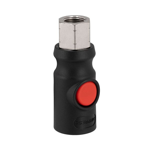 Airpress Sicherheitskupplung 3/8" IG Euro 7,2 – Druckknopf, 43E803