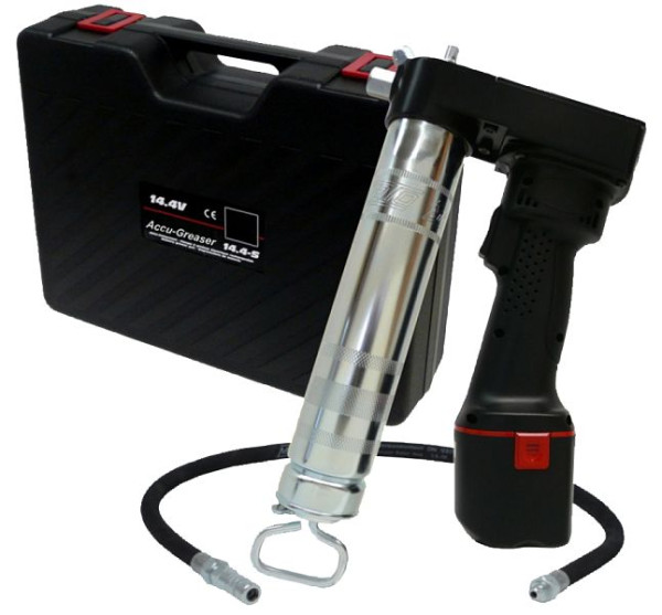 Rapid Akku-Fettpresse für 400 g Kartuschen oder 500 g loses Fett, 4.000 mAh, 62 021