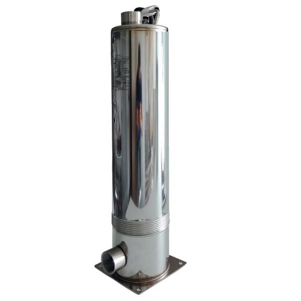 ewuaqua Tauchdruckpumpe mit Standfuß und Saugstutzen InoxPress 13-40, 12356