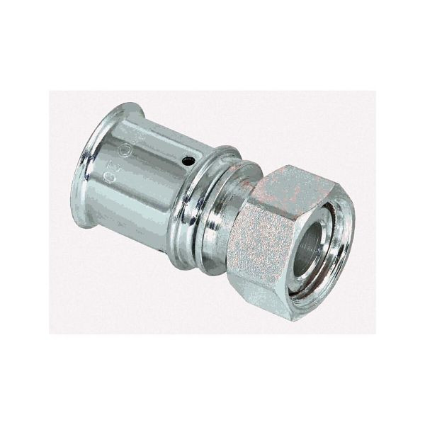 Multitubo Metall-Press-Verschraubung 20mmx3/4 IG, Messing verzinnt 28030, 108112