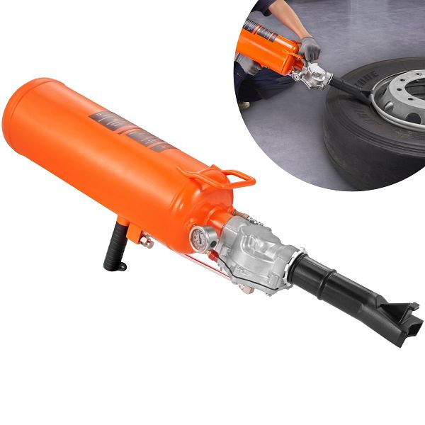 VEVOR Reifenwulstsetzgerät, 2,1 Gal/ 8 L Luft-Reifenwulststrahlgerät, 120 psi Handwulst-Panzerfaust, 85-116 psi Betriebsdruck, LTBCQS8145PSIQFEKV0