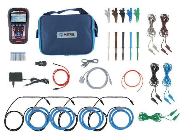 Metrel Dreiphasen-Netzqualitätsanalysator PowerMaster - Euro Set (A 1227), MI 2892 EU, 20992247