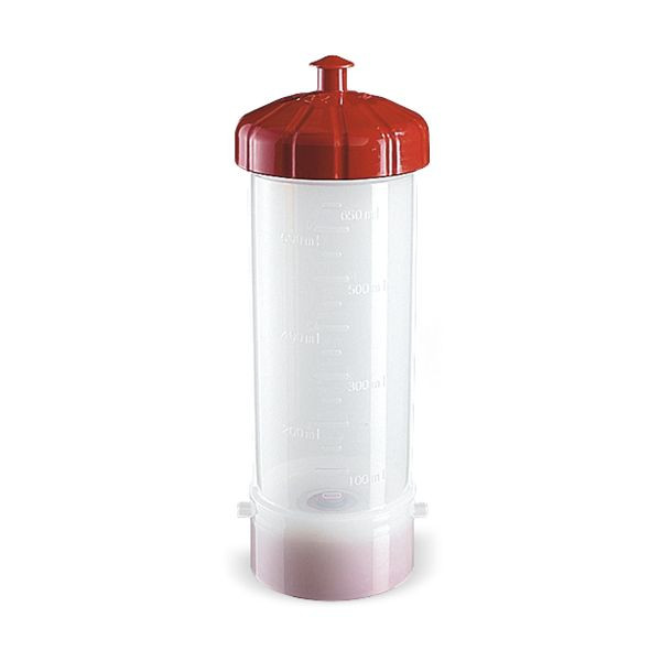Kärcher Ersatzflasche rot 650 ml, Anwendungsgebiete: Boden Waschraum - Nassreinigung, 6.999-166.0