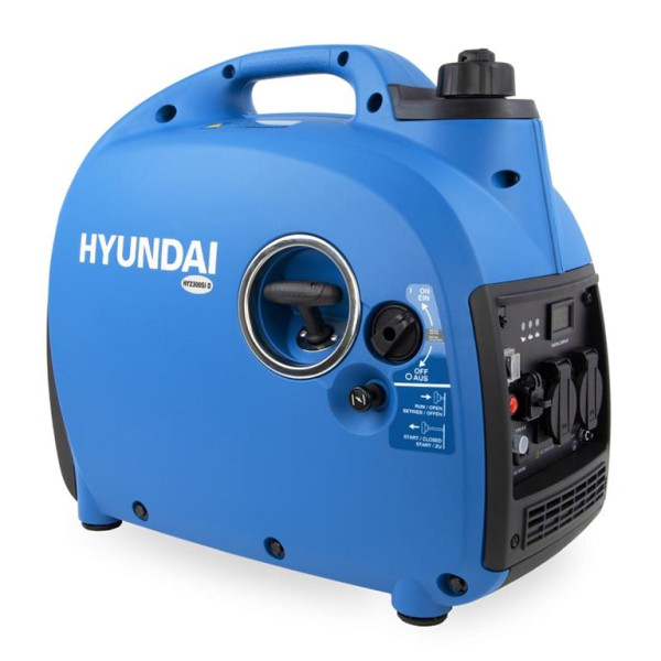 HYUNDAI Inverter Generator 230 V, 2,2 kW, Hanstarter, HY2300Si D
